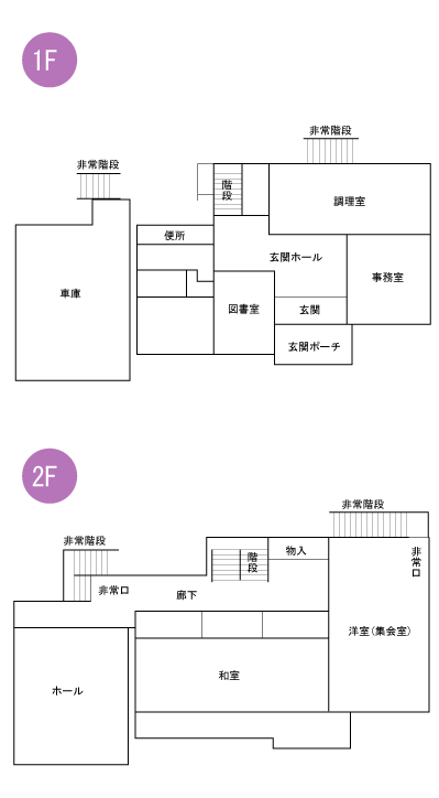 興東公民館　平面図