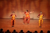 インド舞踊公演の様子