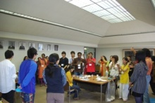 奈良大学交流訪問の様子
