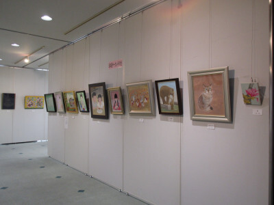 日本画の展示