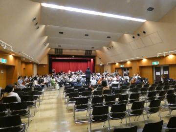 奈良交響楽団の体験の様子