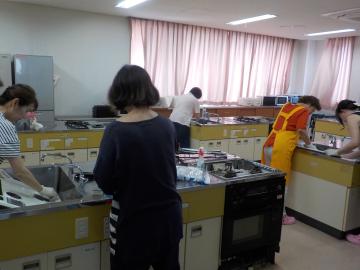 一斉清掃の様子