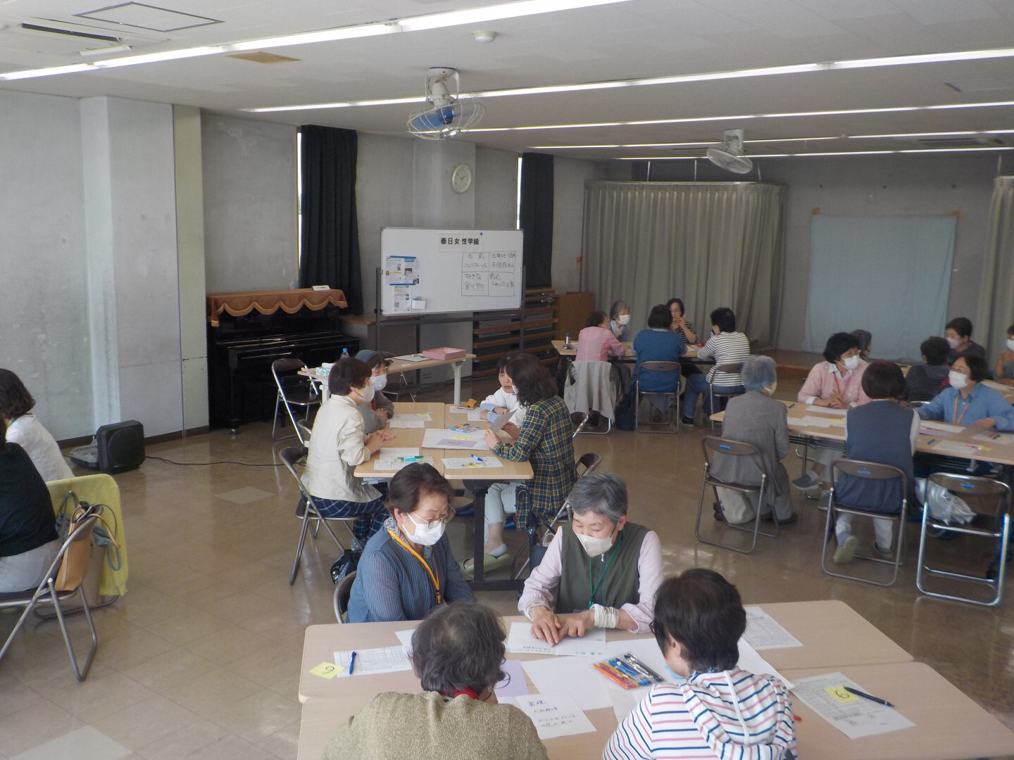 初回の学習内容の相談の様子の写真