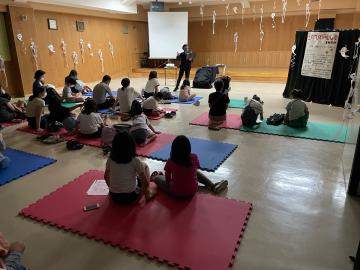 過去の「こわ～いおはなし会 IN 南部」の様子