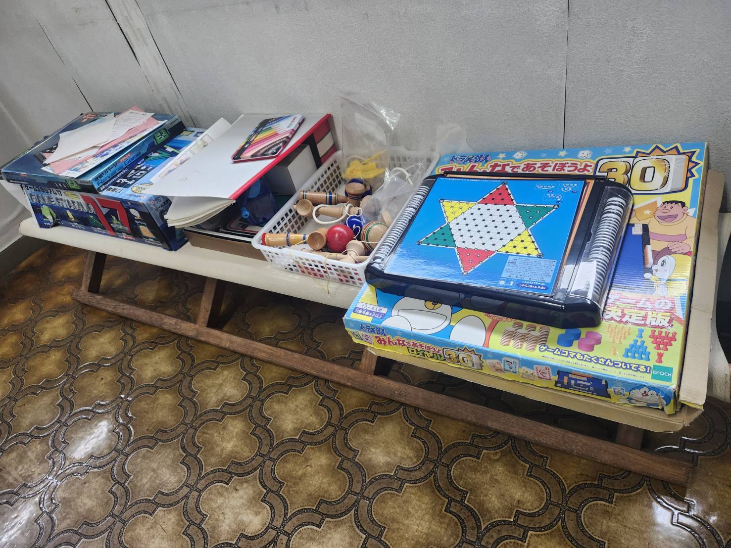 図書室のおもちゃ