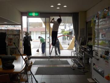 一斉清掃の様子1