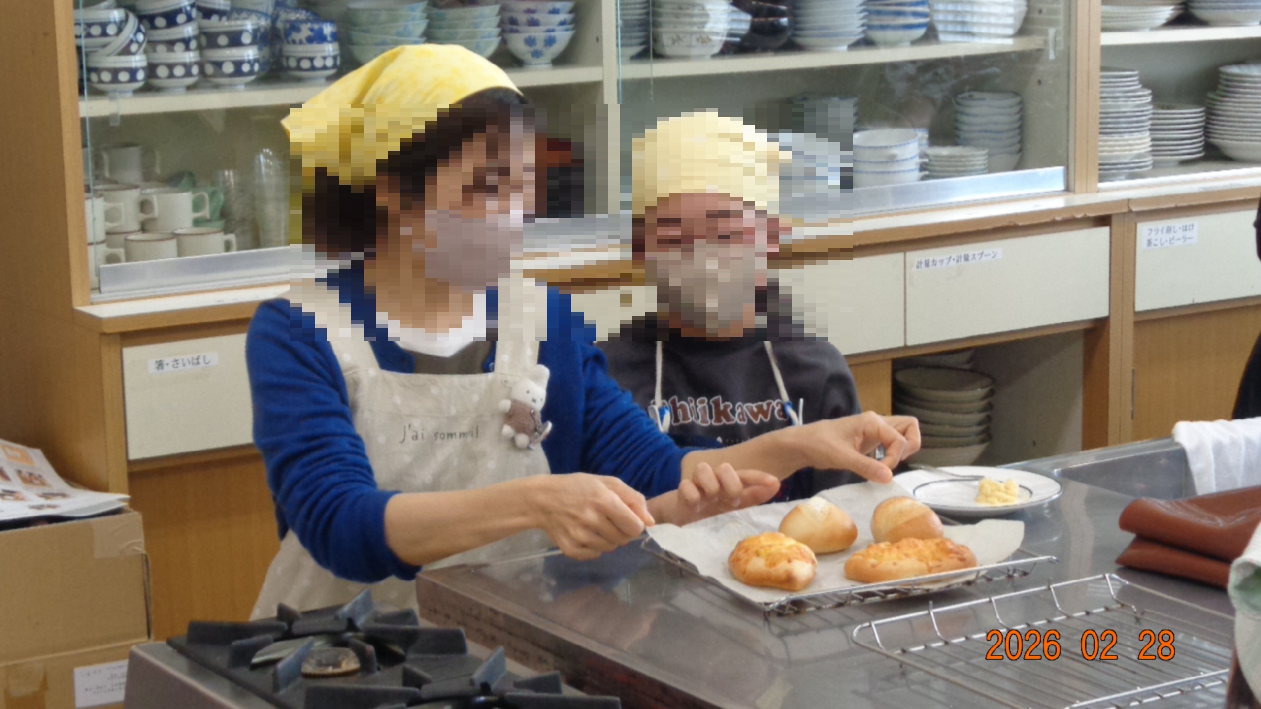 鯖の皮向き